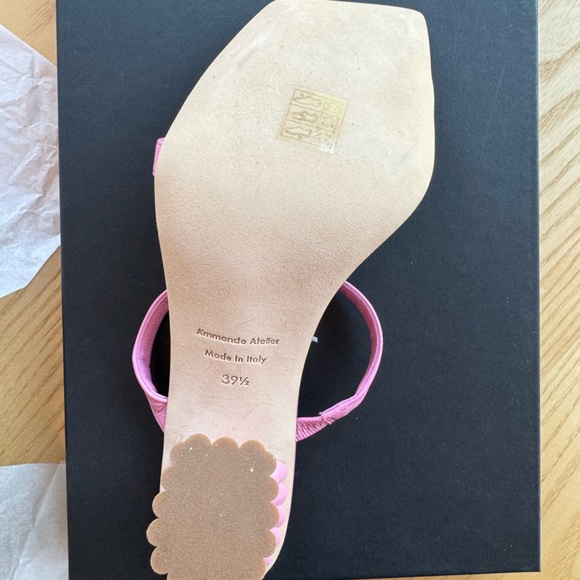 A'mmonde Atelier Pink Sandal Heels - NWT - Picture 2 of 7